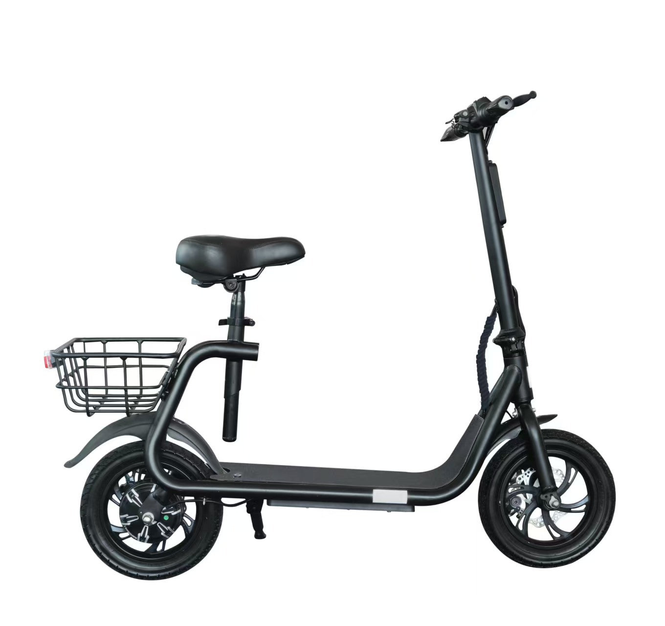 36V 500W electric small Harley-Davidson scooter, folding bike for commuting, E-scooter, adult scooter with power source factory