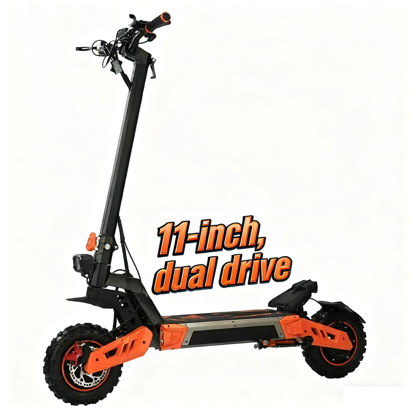 Supports OEM/ODM and LOGO customization, single-drive 48V 15AH lithium battery folding scooters, and two-wheel flatbed scooters