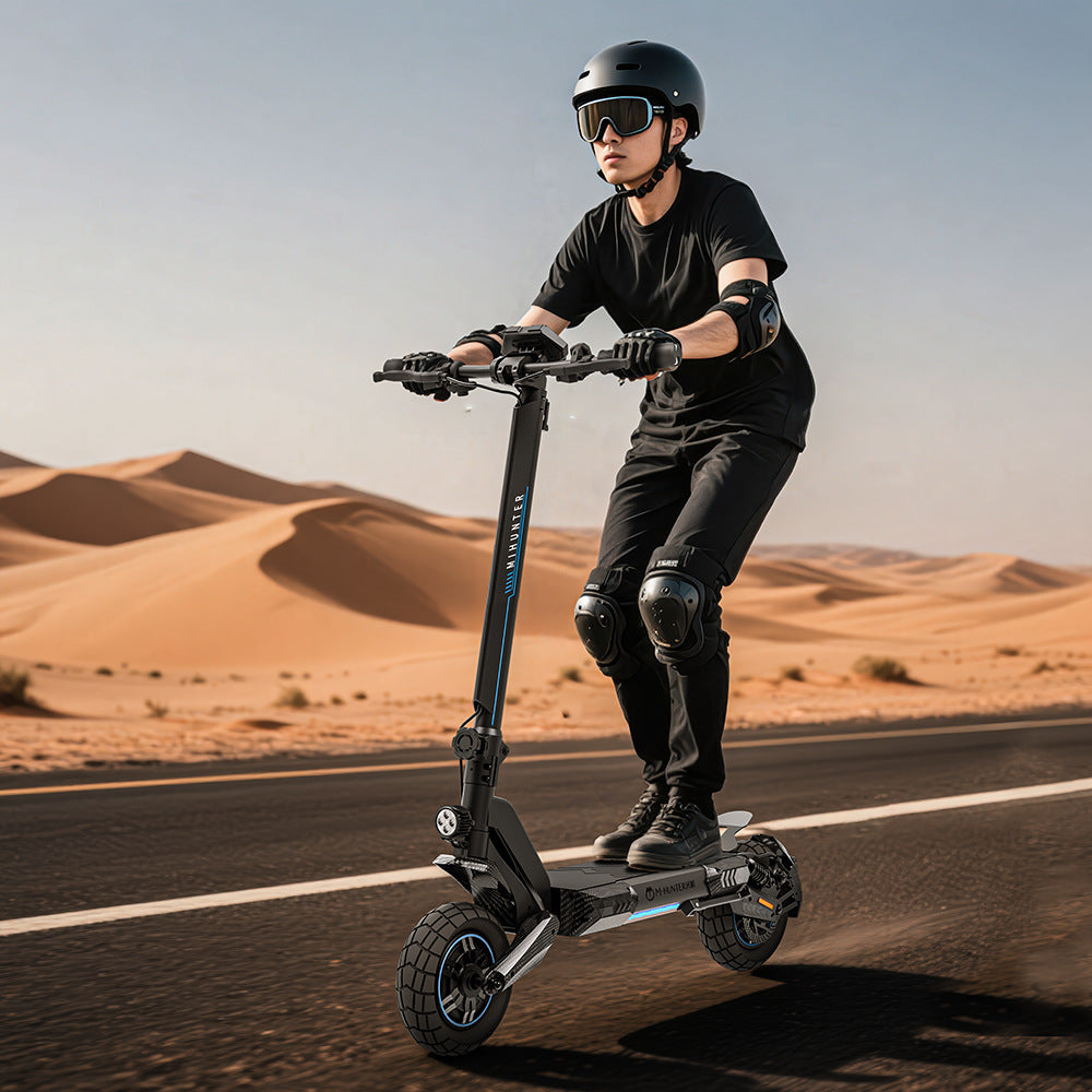20AH dual-motor electric scooter,  adult off-road electric scooter, maximum speed 65KM/H, brushless motor 80KM