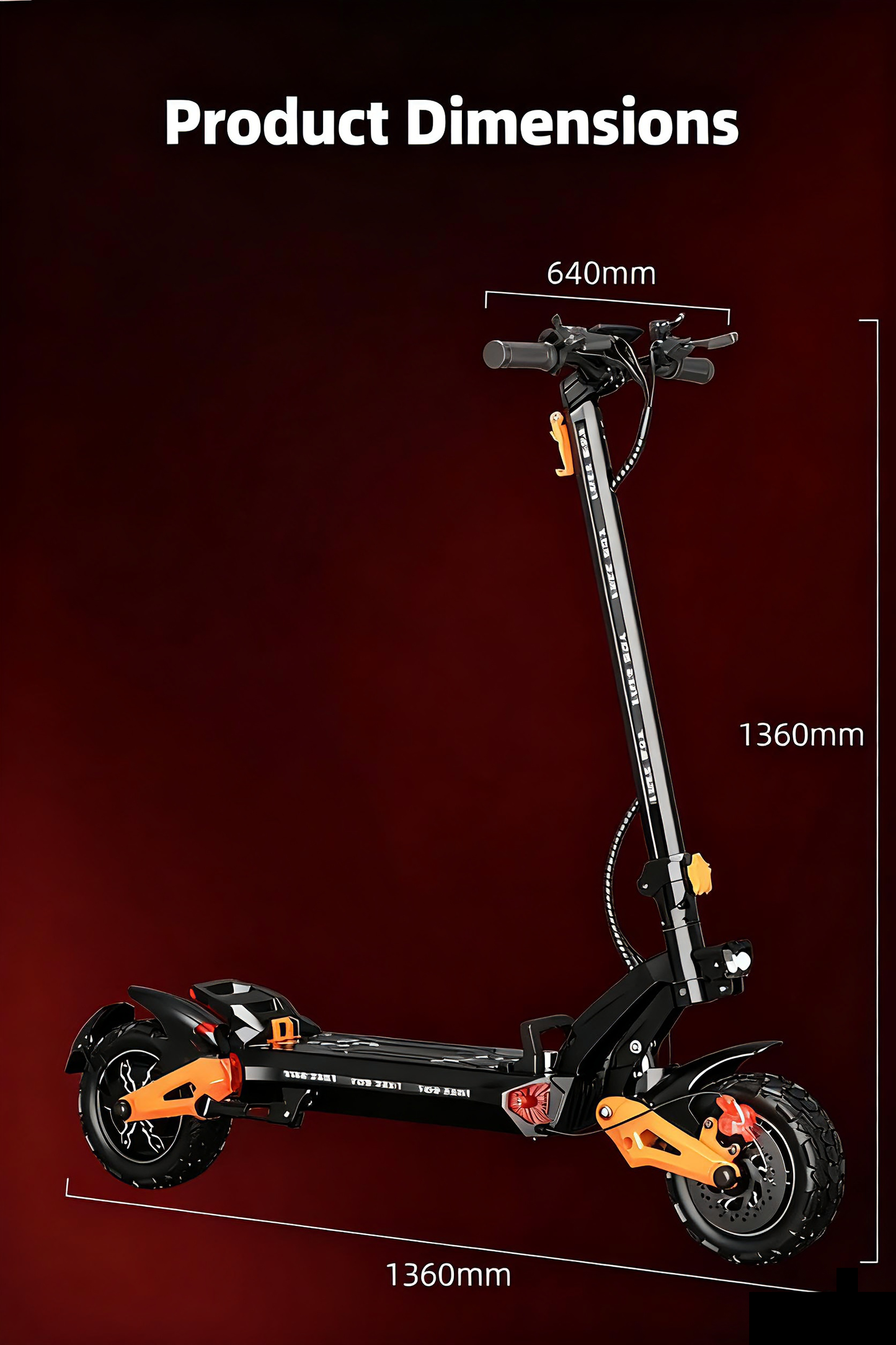 6000W Lithium battery electric scooters are directly shipped overseas to the United States and Canada. 6000W dual-drive long-range electric scooters for adults
