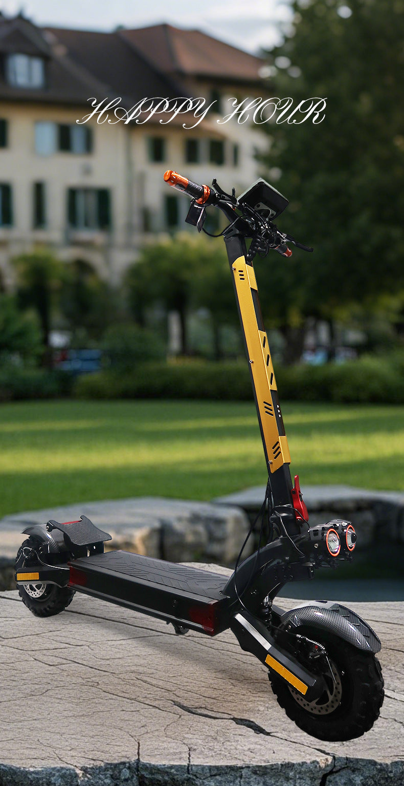 11-inch 48V20AH single and dual drive high-power electric scooter, 3500W adult outdoor high-speed long-range off-road vehicle, E-scooter two-wheeled commuter vehicle, lithium electric vehicle