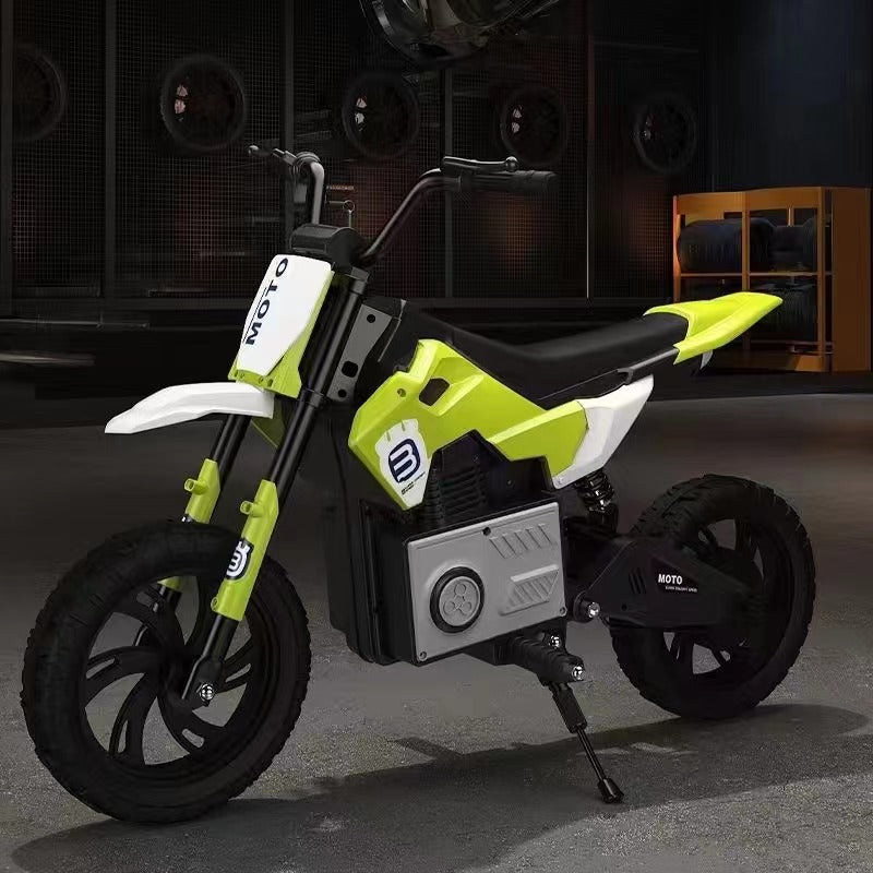 The new large-sized children’s electric motorcycle is a charging toy car for children aged 3 to 10. It can accommodate babies and is a two-wheeled motorcycle