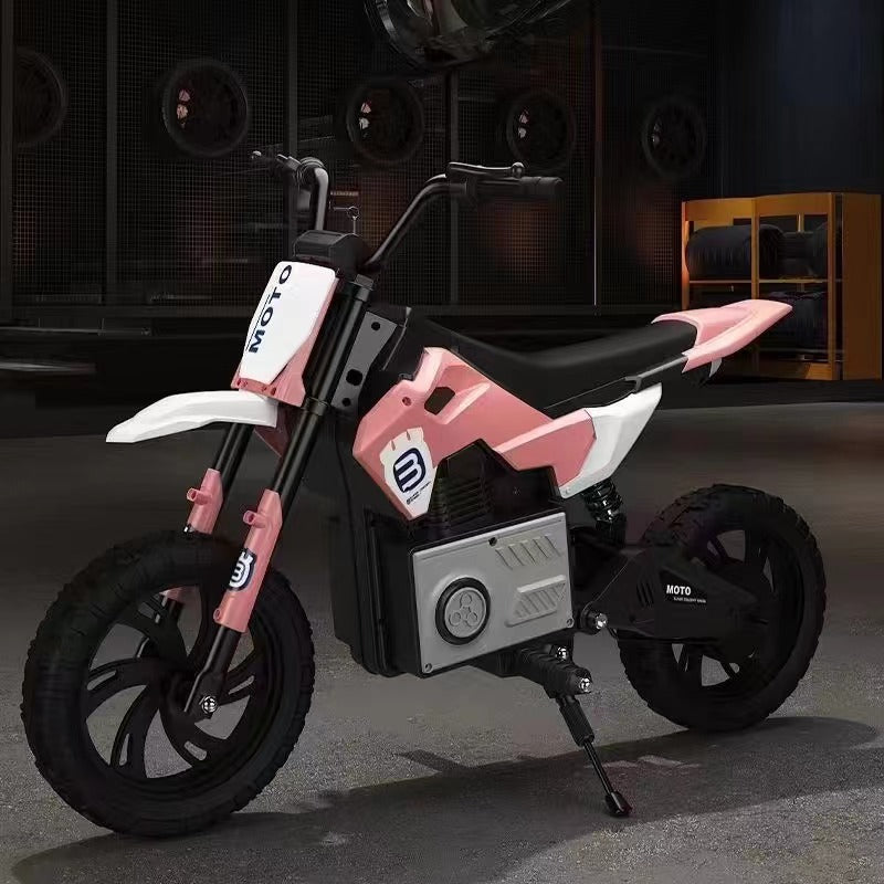 The new large-sized children’s electric motorcycle is a charging toy car for children aged 3 to 10. It can accommodate babies and is a two-wheeled motorcycle