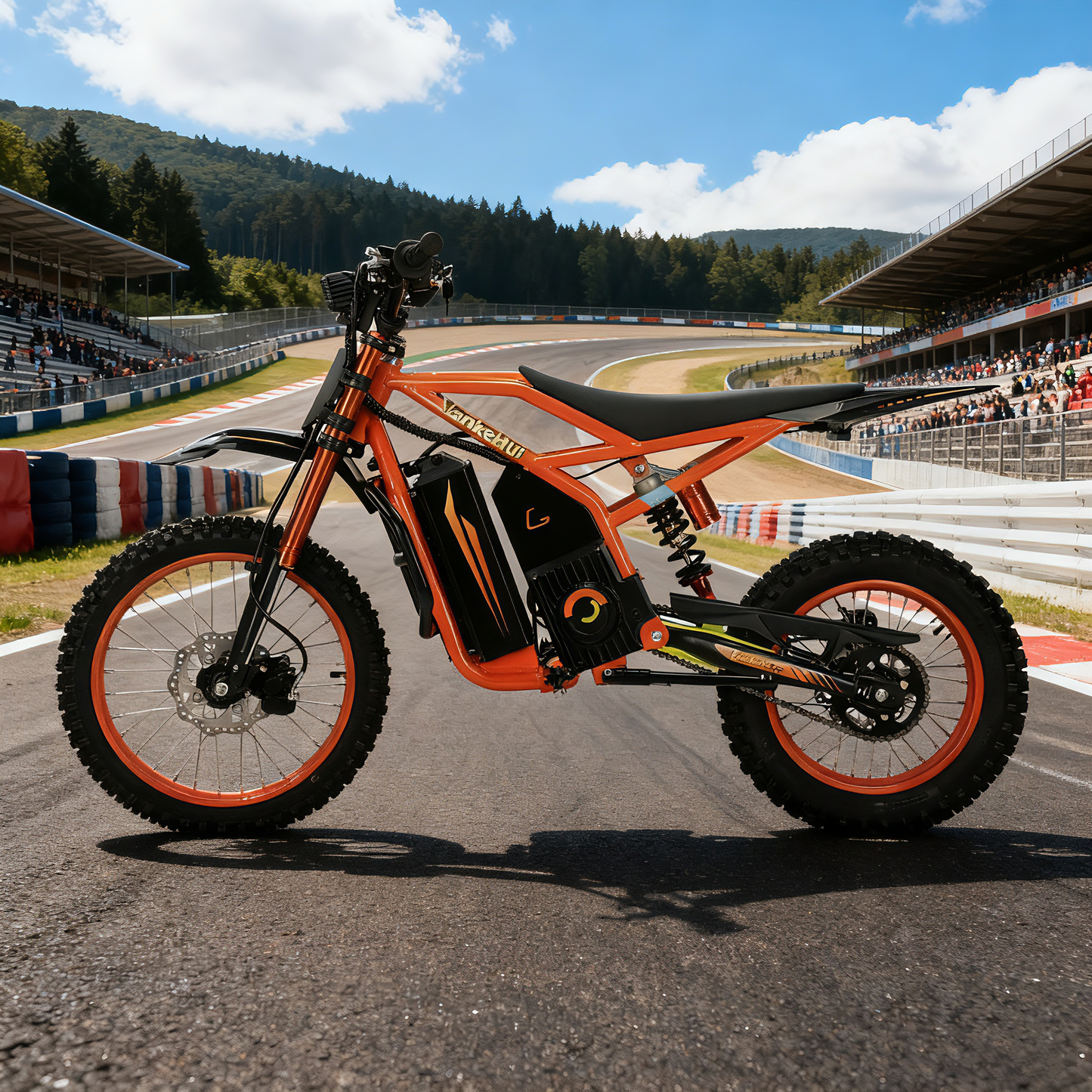 VankeHui，Factory electric vehicles, global supply，two-wheel electric motorcycles, 60V 2500W 27AH，Electric mobility scooter, unisex electric vehicle, long range, front and rear oil disc brakes