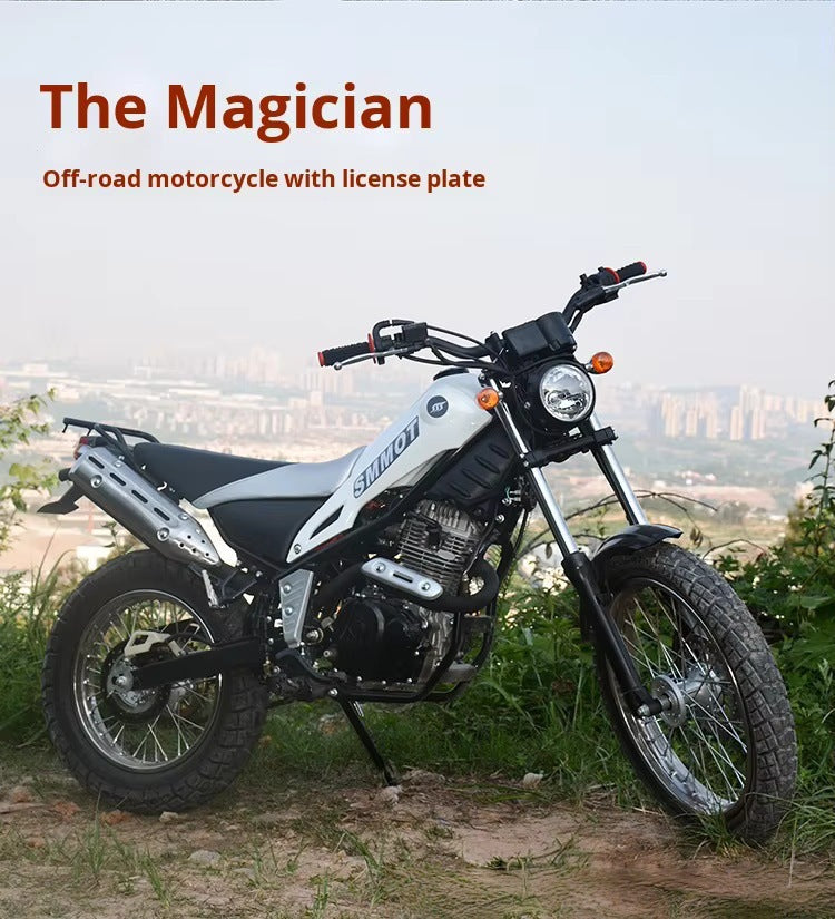 Factory direct sales Magician 250 off-road motorcycle, National IV electronic fuel injection registered, beginner's mountain climbing and off-road leisure commuter vehicle