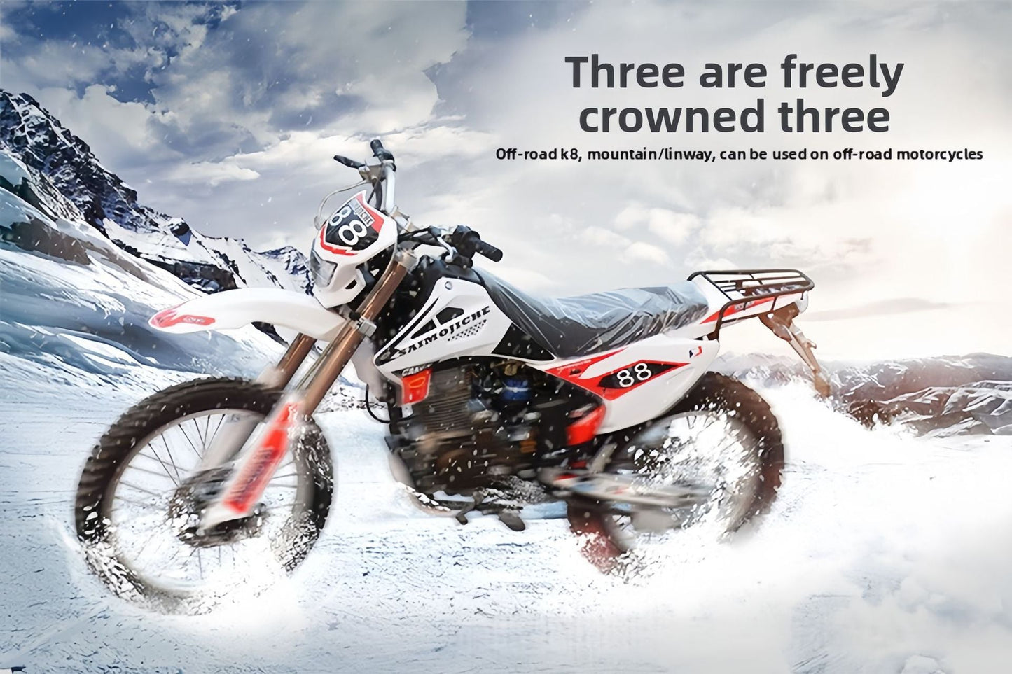 Factory direct sales of brand-new 250cc off-road motorcycles, National IV electronic fuel injection emission compatible water-cooled off-road racing cars, K8 mountaineering and off-road leisure commuter vehicles