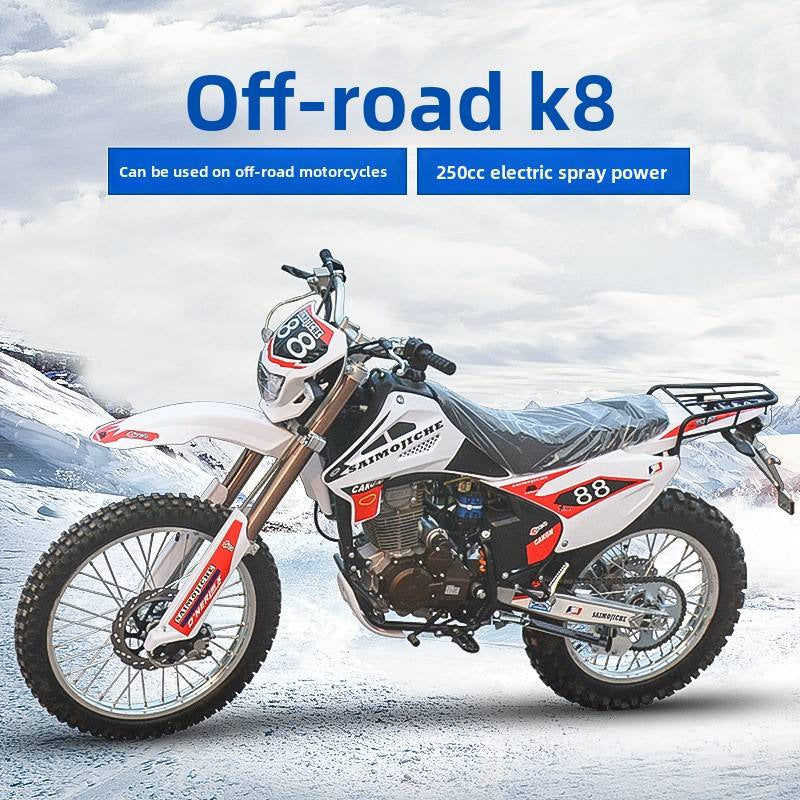Factory direct sales of brand-new 250cc off-road motorcycles, National IV electronic fuel injection emission compatible water-cooled off-road racing cars, K8 mountaineering and off-road leisure commuter vehicles