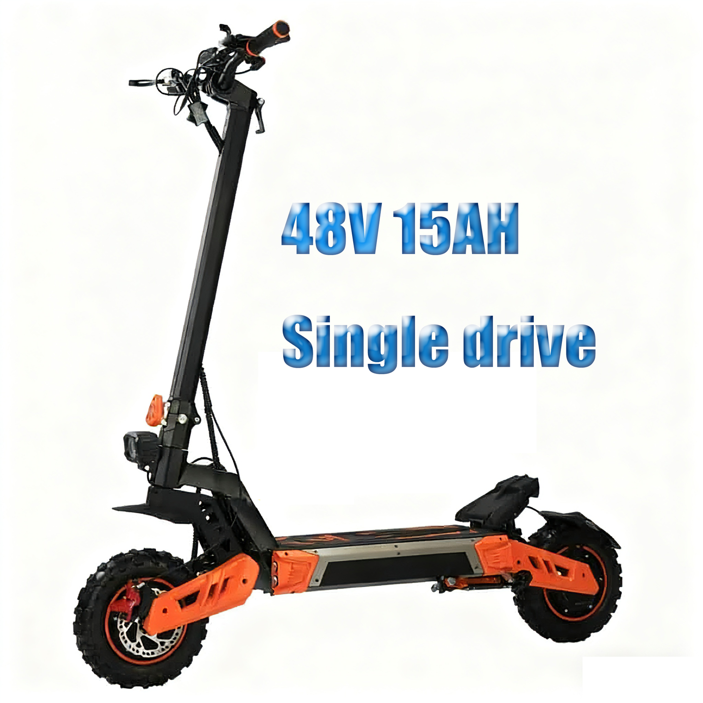 Supports OEM/ODM and LOGO customization, single-drive 48V 15AH lithium battery folding scooters, and two-wheel flatbed scooters