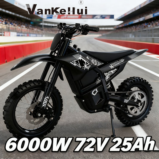 VankeHui，two-wheel electric motorcycles, 60V 2500W 27AH，Electric mobility scooter, unisex electric vehicle, long range, front and rear oil disc brakes
