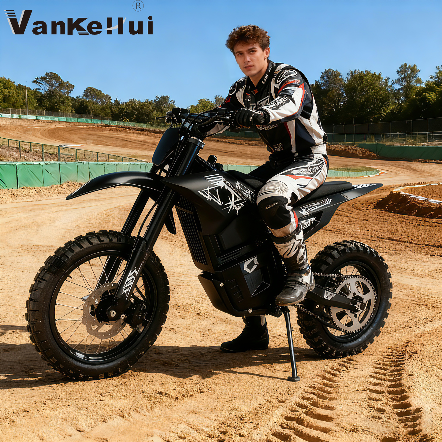 VankeHui，two-wheel electric motorcycles, 60V 2500W 27AH，Electric mobility scooter, unisex electric vehicle, long range, front and rear oil disc brakes