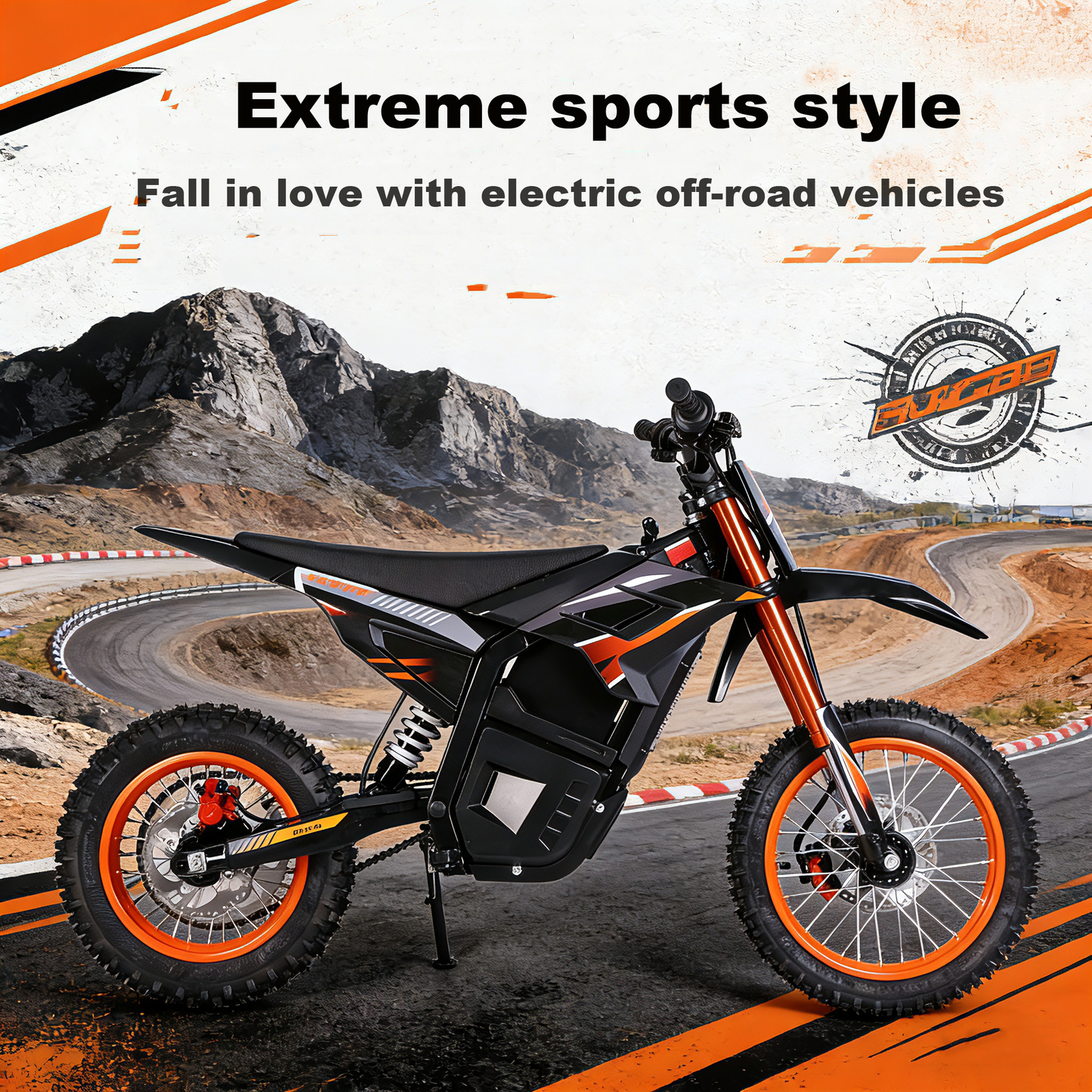 6000W 72V 25AH factory direct sales of cross-border Russian motorcycles, electric motorcycles, mountain bikes, off-road bikes and racing cars
