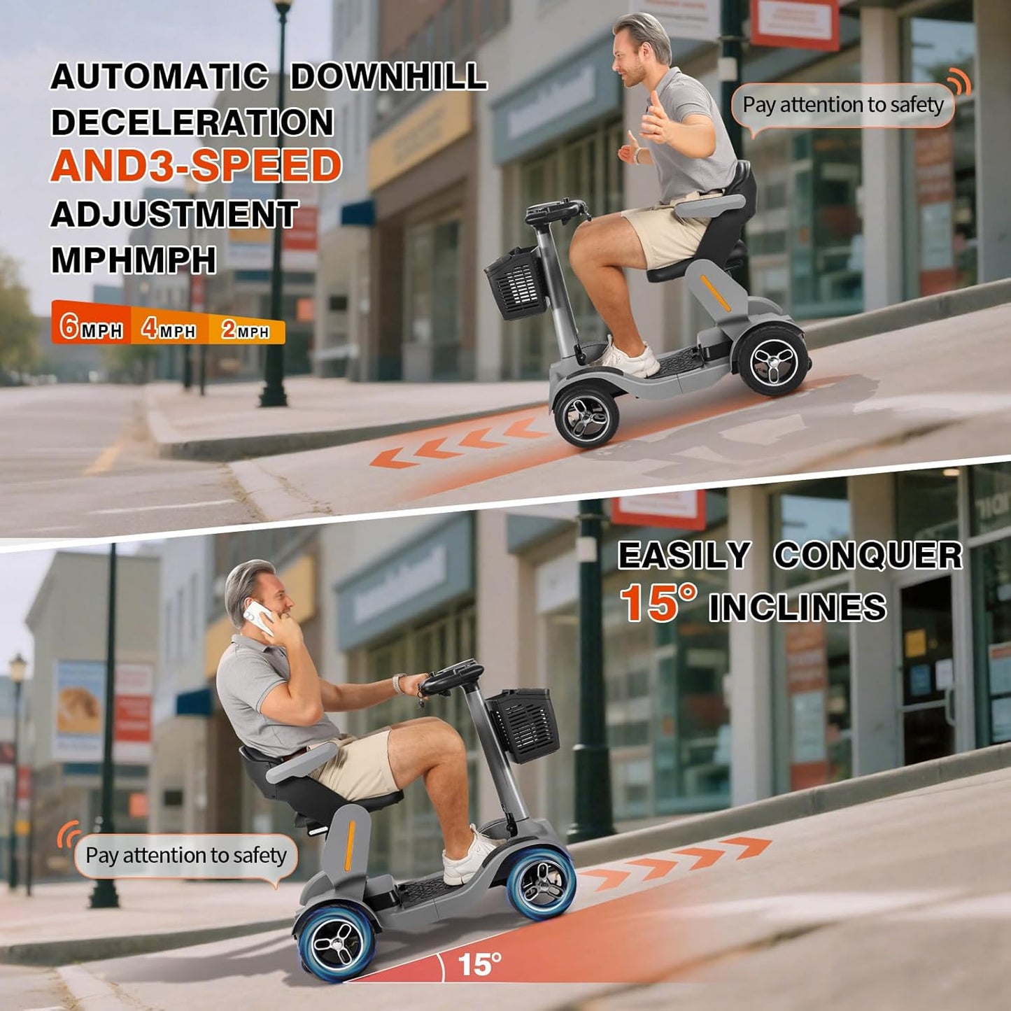 Four-wheel lithium battery commuter vehicle